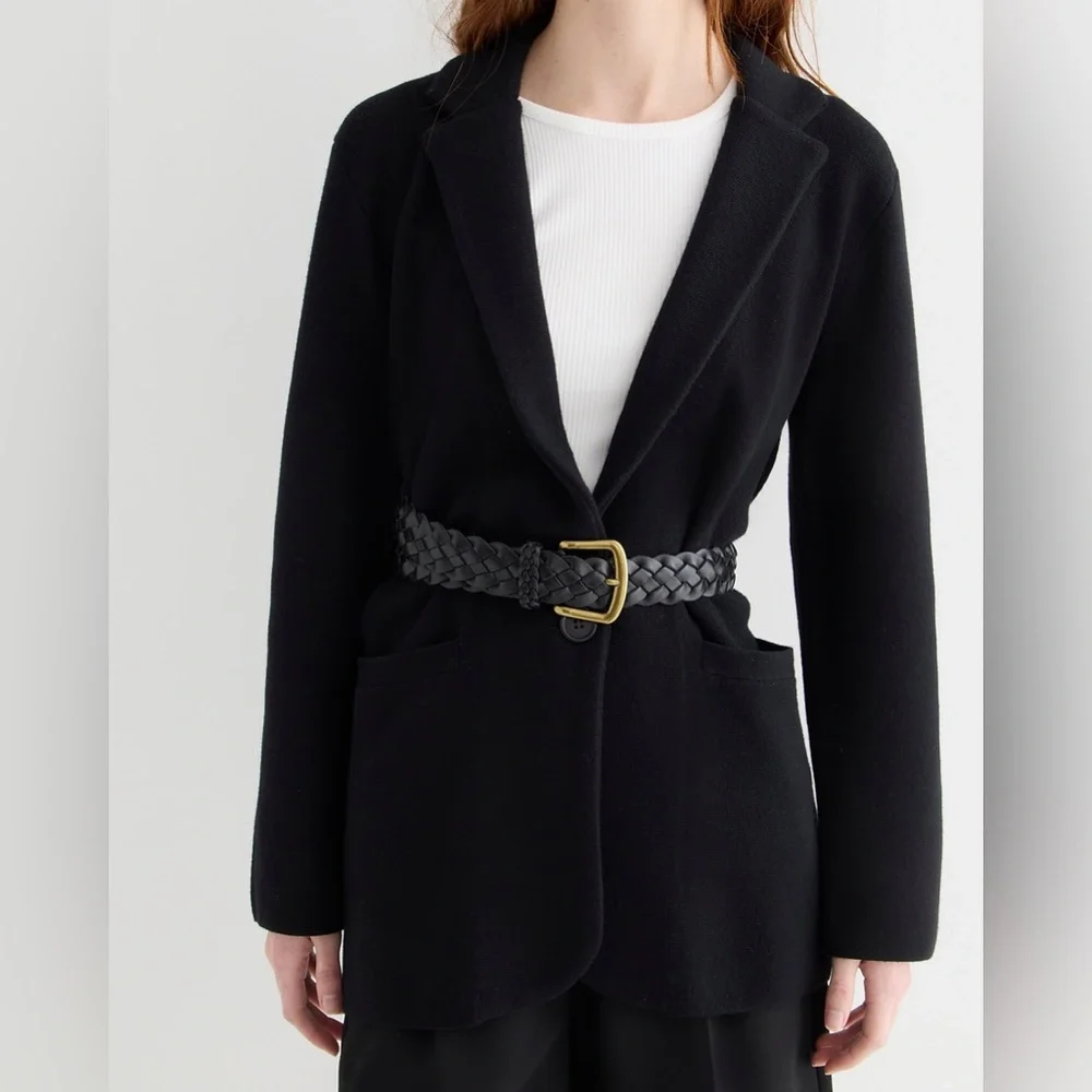 NWT J.Crew Schoolboy Sweater Blazer - Picture 3 of 6